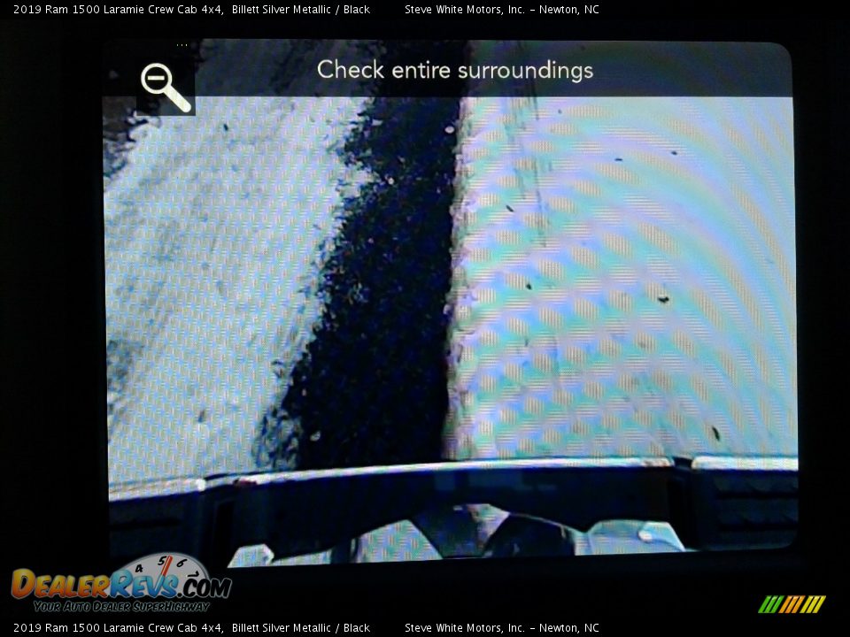 2019 Ram 1500 Laramie Crew Cab 4x4 Billett Silver Metallic / Black Photo #24