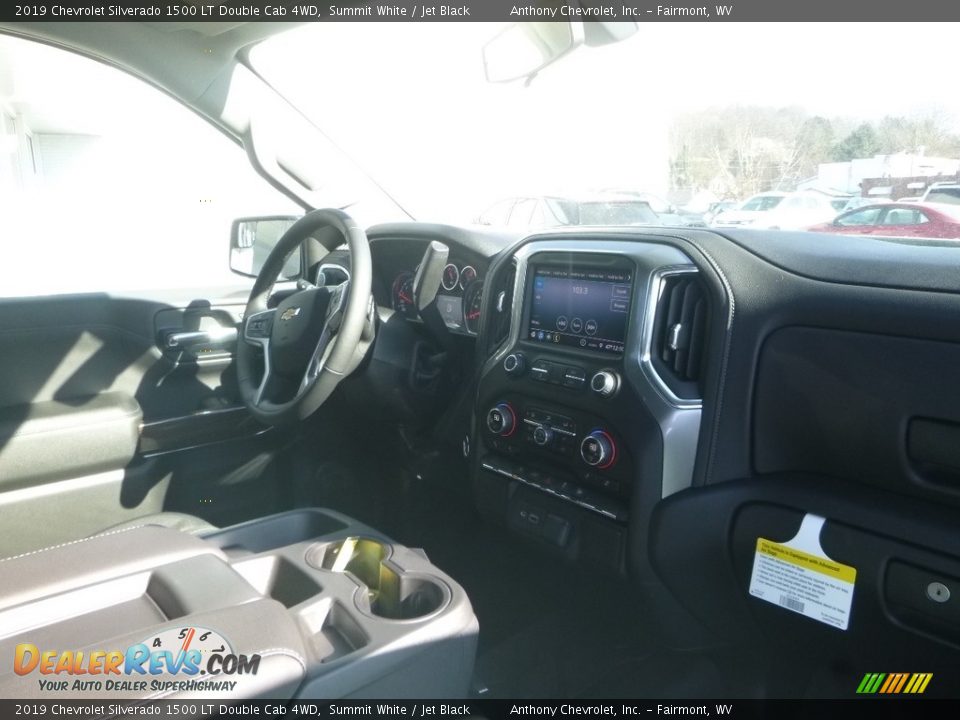 2019 Chevrolet Silverado 1500 LT Double Cab 4WD Summit White / Jet Black Photo #4