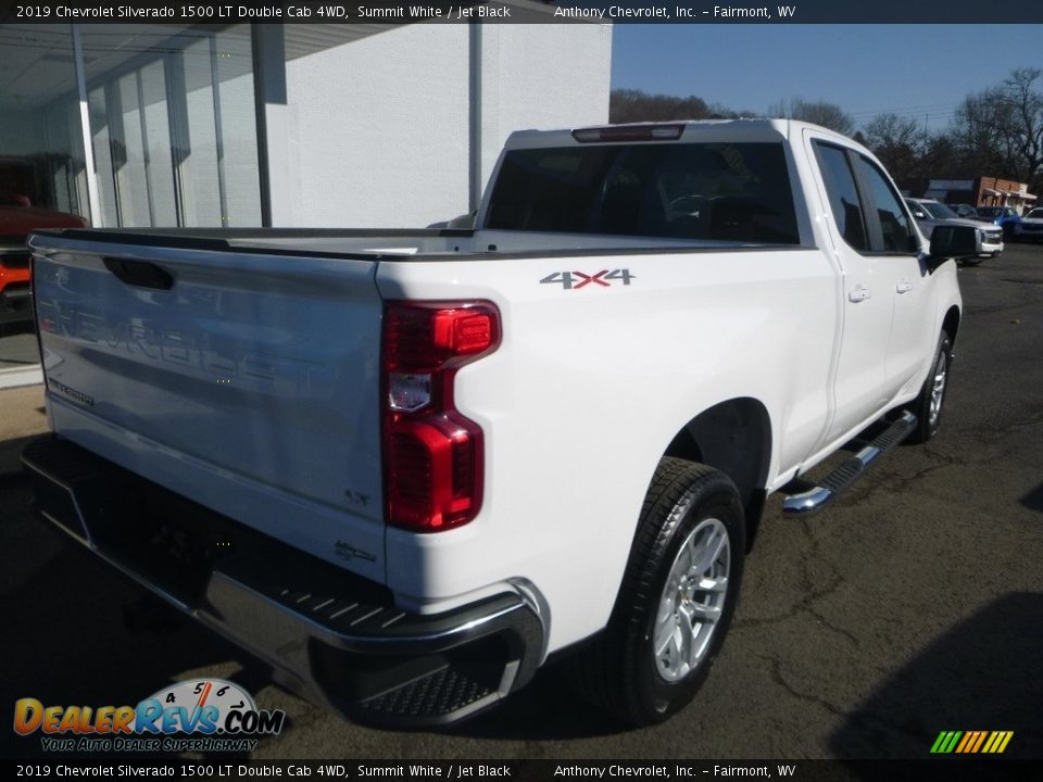 2019 Chevrolet Silverado 1500 LT Double Cab 4WD Summit White / Jet Black Photo #7