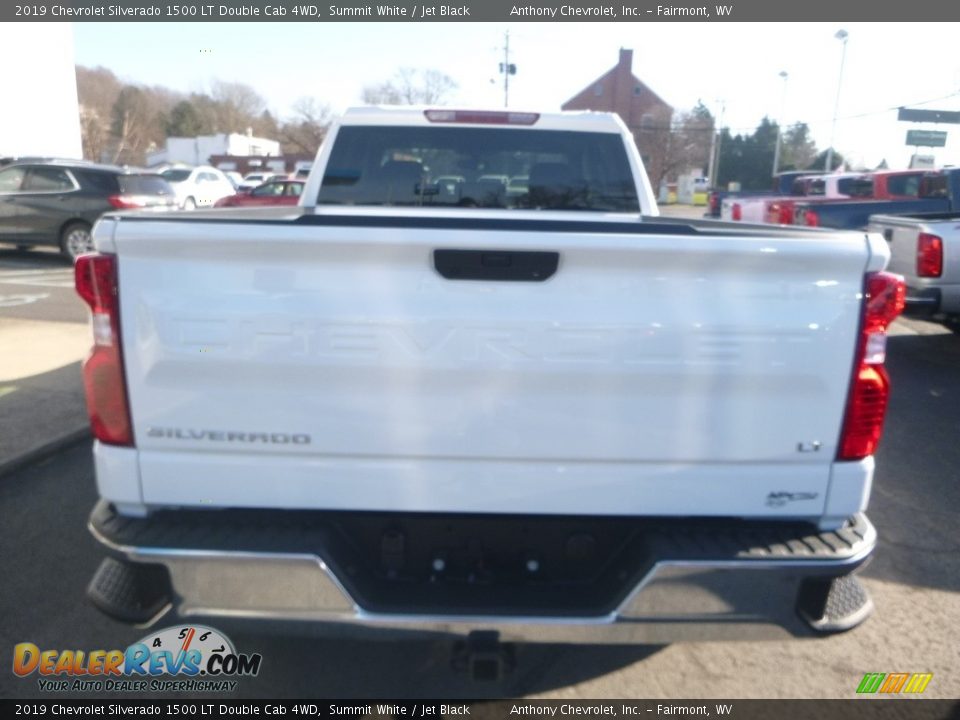 2019 Chevrolet Silverado 1500 LT Double Cab 4WD Summit White / Jet Black Photo #8