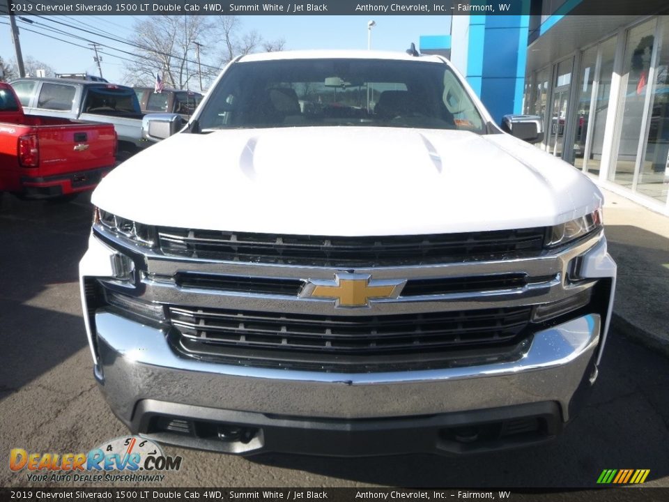 2019 Chevrolet Silverado 1500 LT Double Cab 4WD Summit White / Jet Black Photo #11