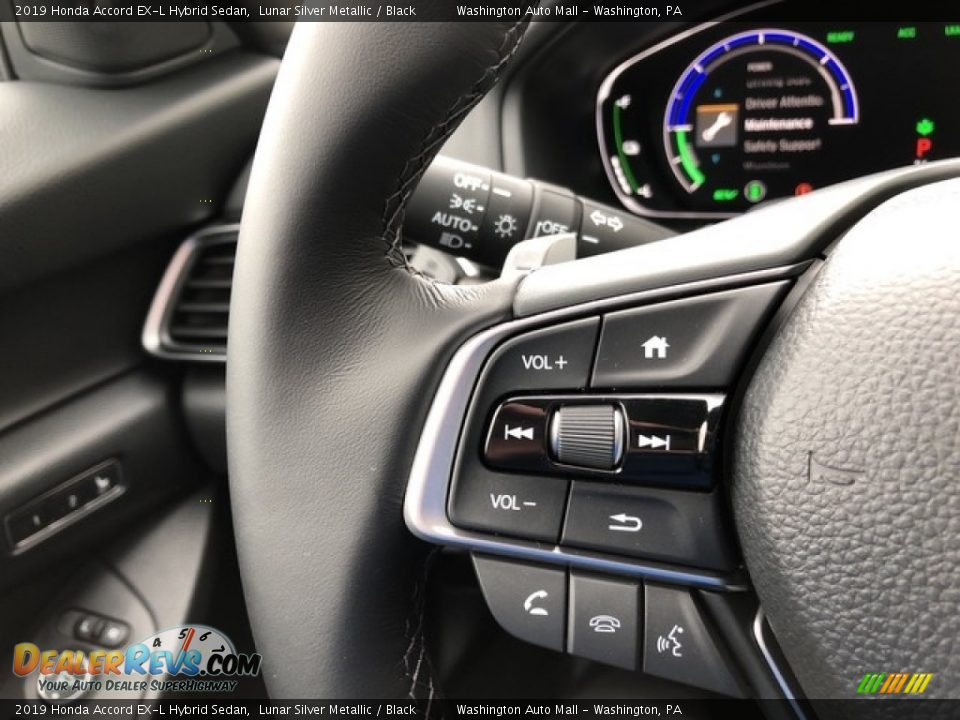 2019 Honda Accord EX-L Hybrid Sedan Steering Wheel Photo #21