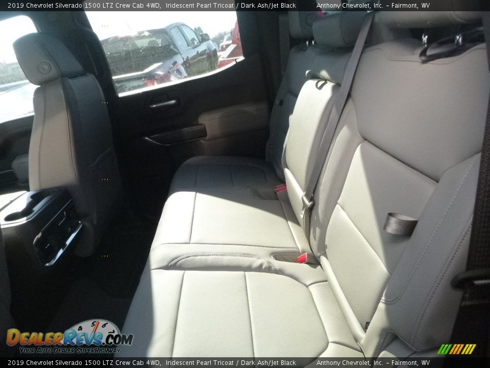 2019 Chevrolet Silverado 1500 LTZ Crew Cab 4WD Iridescent Pearl Tricoat / Dark Ash/Jet Black Photo #11