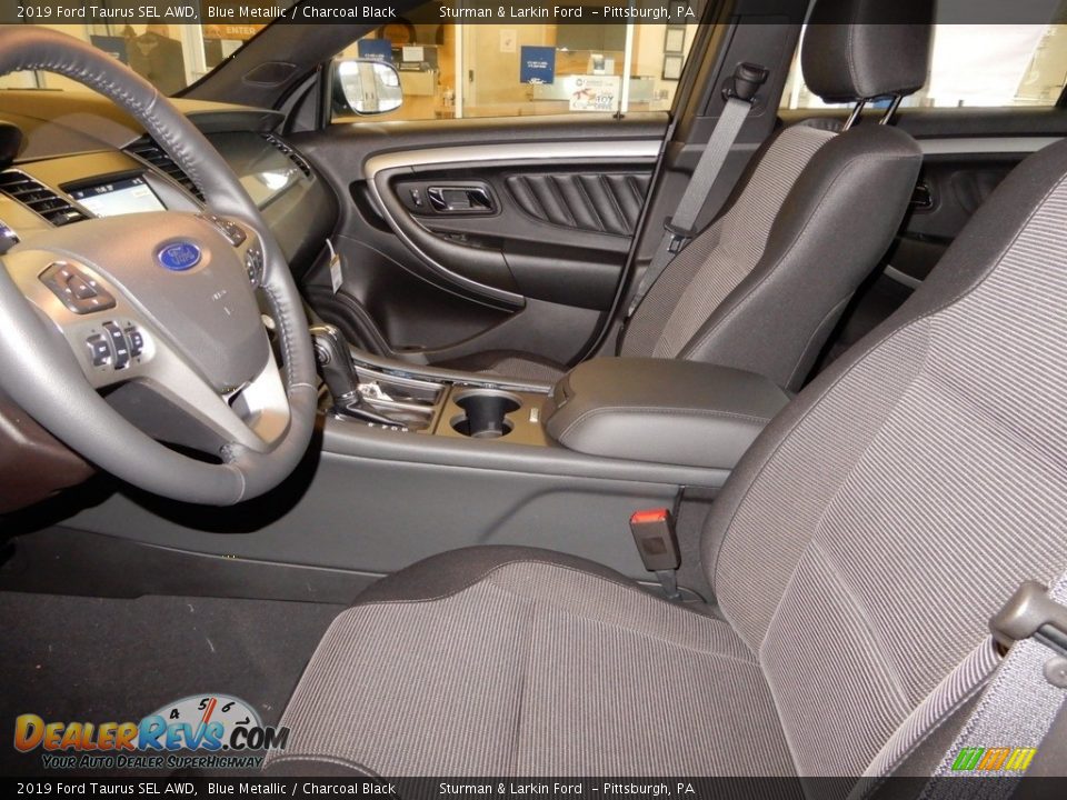 2019 Ford Taurus SEL AWD Blue Metallic / Charcoal Black Photo #6