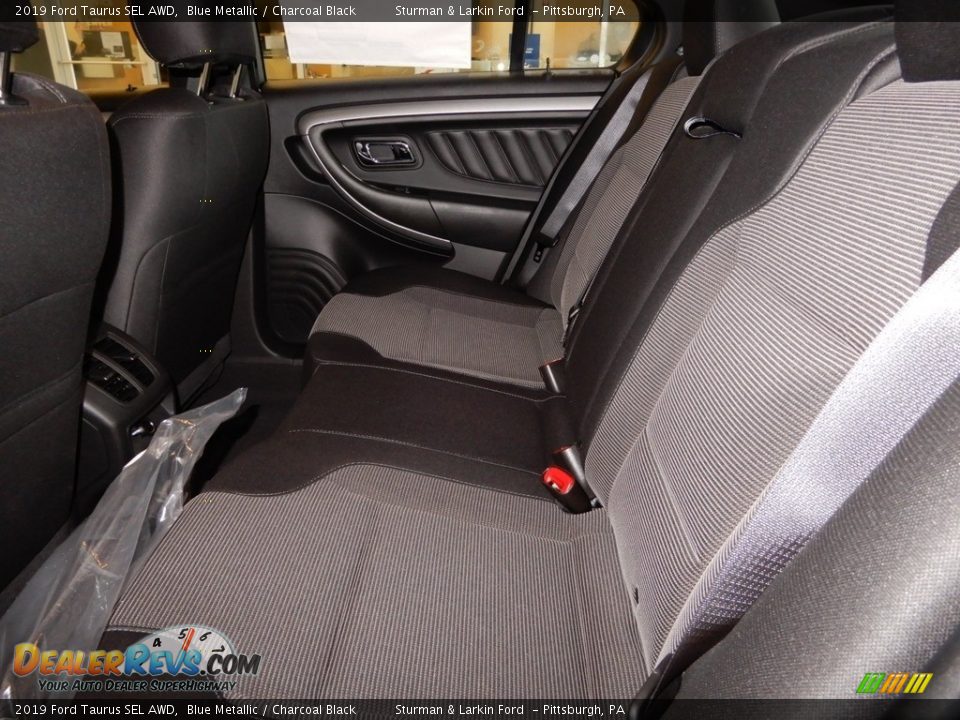 2019 Ford Taurus SEL AWD Blue Metallic / Charcoal Black Photo #7