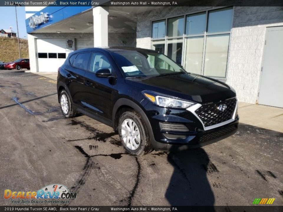 2019 Hyundai Tucson SE AWD Black Noir Pearl / Gray Photo #1