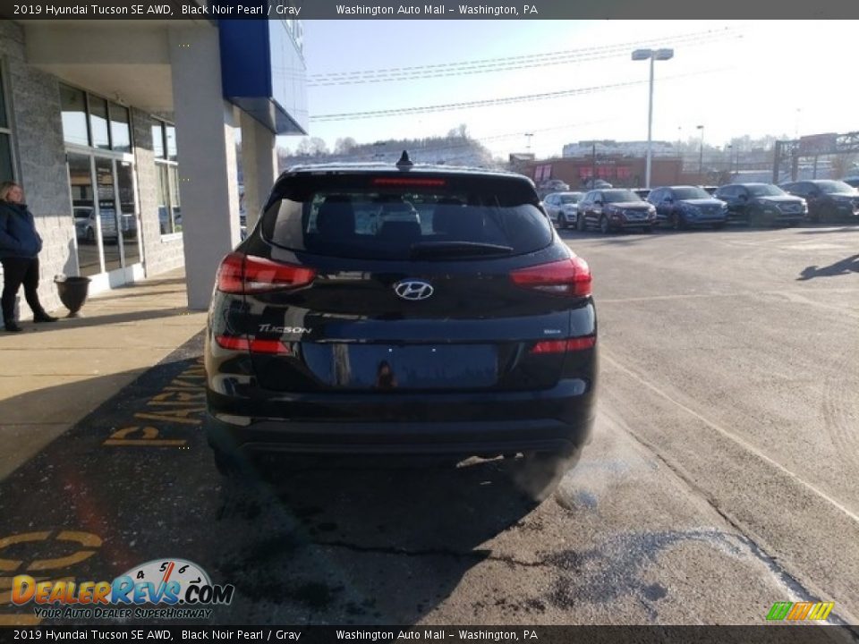 2019 Hyundai Tucson SE AWD Black Noir Pearl / Gray Photo #6