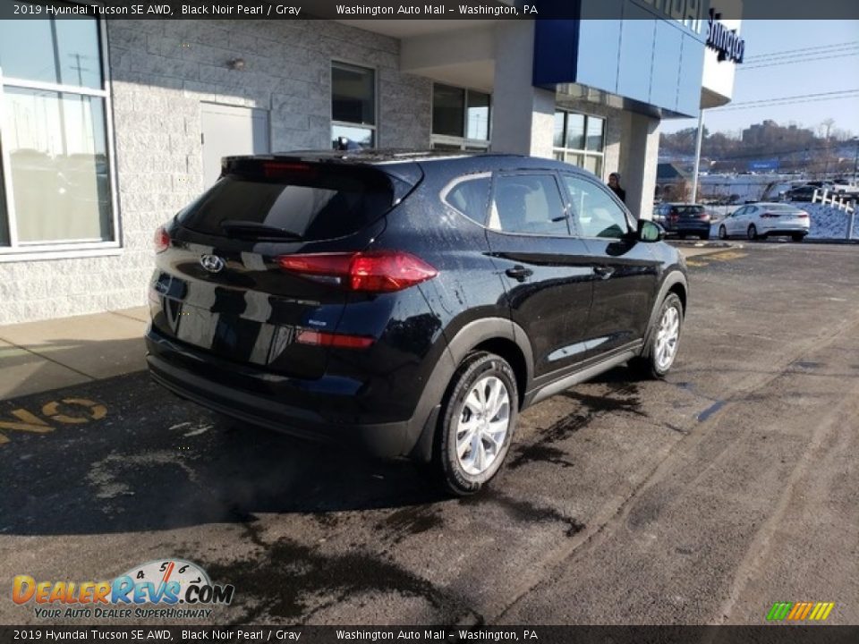 2019 Hyundai Tucson SE AWD Black Noir Pearl / Gray Photo #7