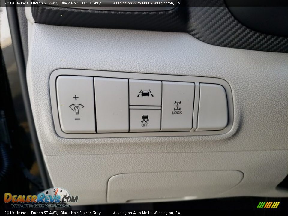 2019 Hyundai Tucson SE AWD Black Noir Pearl / Gray Photo #17