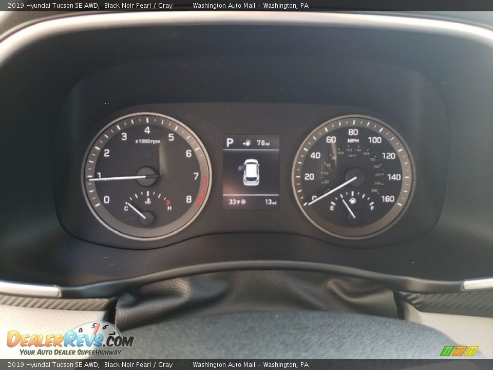 2019 Hyundai Tucson SE AWD Black Noir Pearl / Gray Photo #19