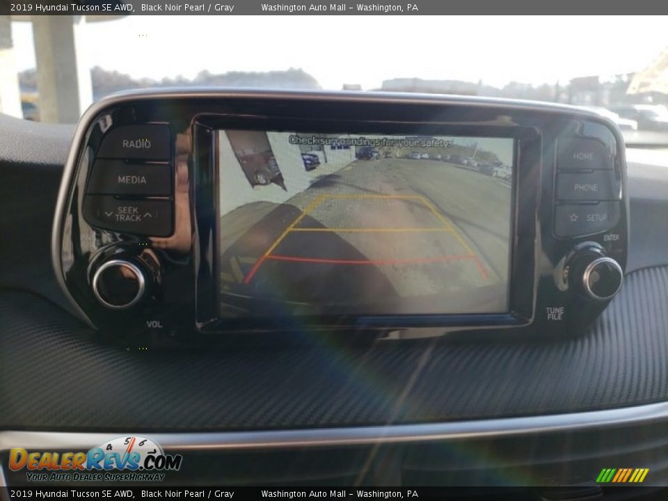 2019 Hyundai Tucson SE AWD Black Noir Pearl / Gray Photo #21