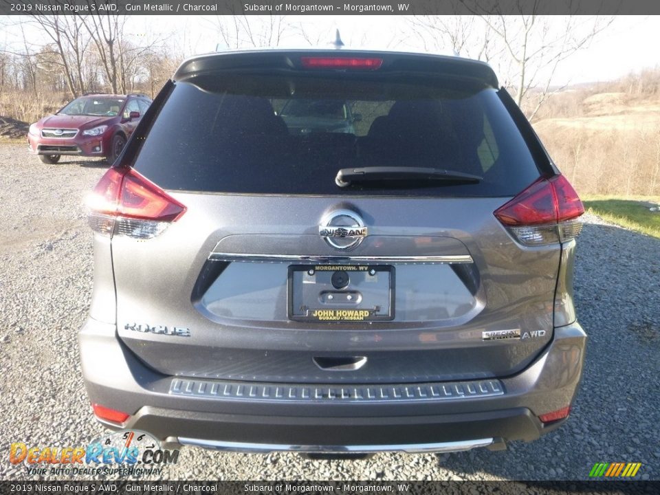 2019 Nissan Rogue S AWD Gun Metallic / Charcoal Photo #4