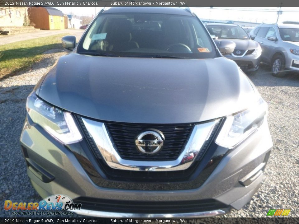 2019 Nissan Rogue S AWD Gun Metallic / Charcoal Photo #6