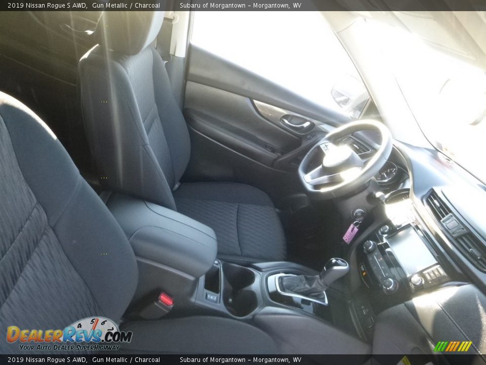 2019 Nissan Rogue S AWD Gun Metallic / Charcoal Photo #8