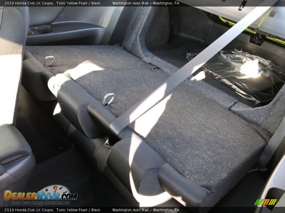 Rear Seat of 2019 Honda Civic LX Coupe Photo #9