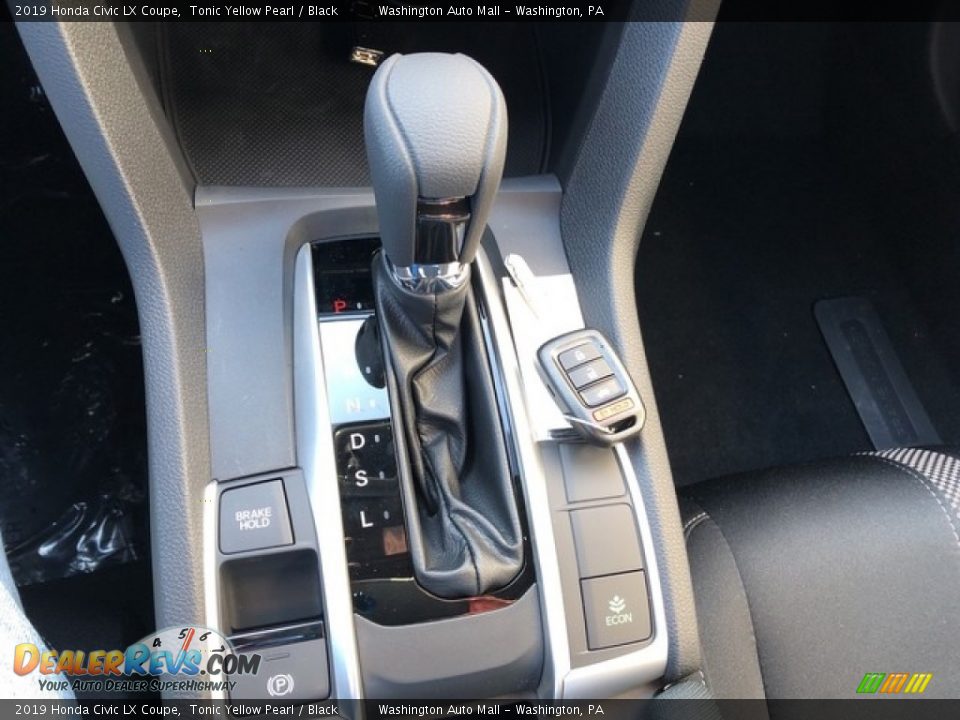 2019 Honda Civic LX Coupe Shifter Photo #17