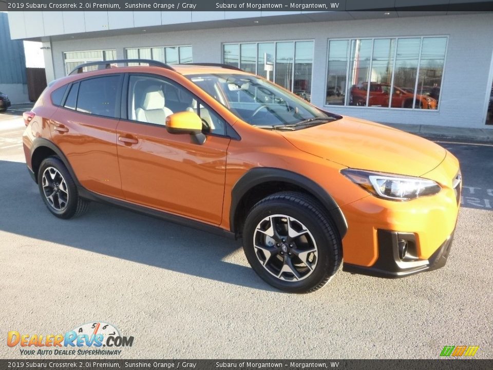 2019 Subaru Crosstrek 2.0i Premium Sunshine Orange / Gray Photo #1