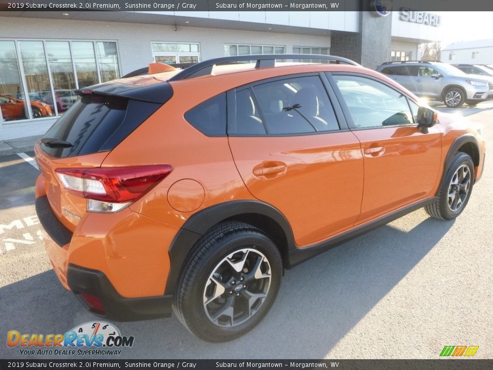 2019 Subaru Crosstrek 2.0i Premium Sunshine Orange / Gray Photo #4