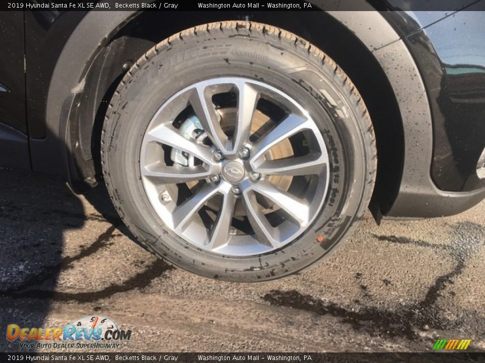 2019 Hyundai Santa Fe XL SE AWD Becketts Black / Gray Photo #5