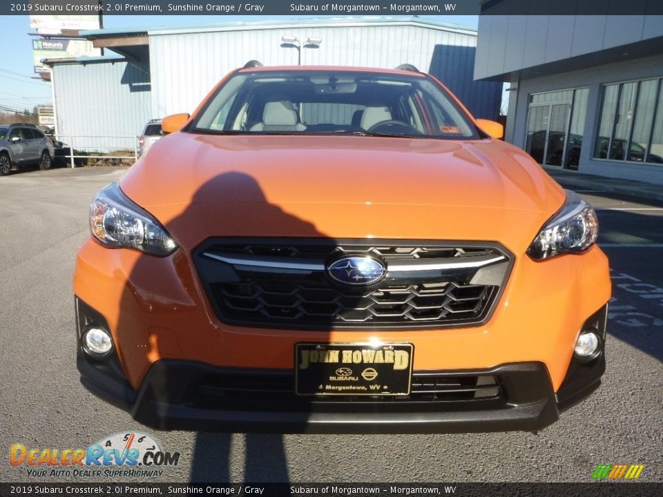 2019 Subaru Crosstrek 2.0i Premium Sunshine Orange / Gray Photo #8