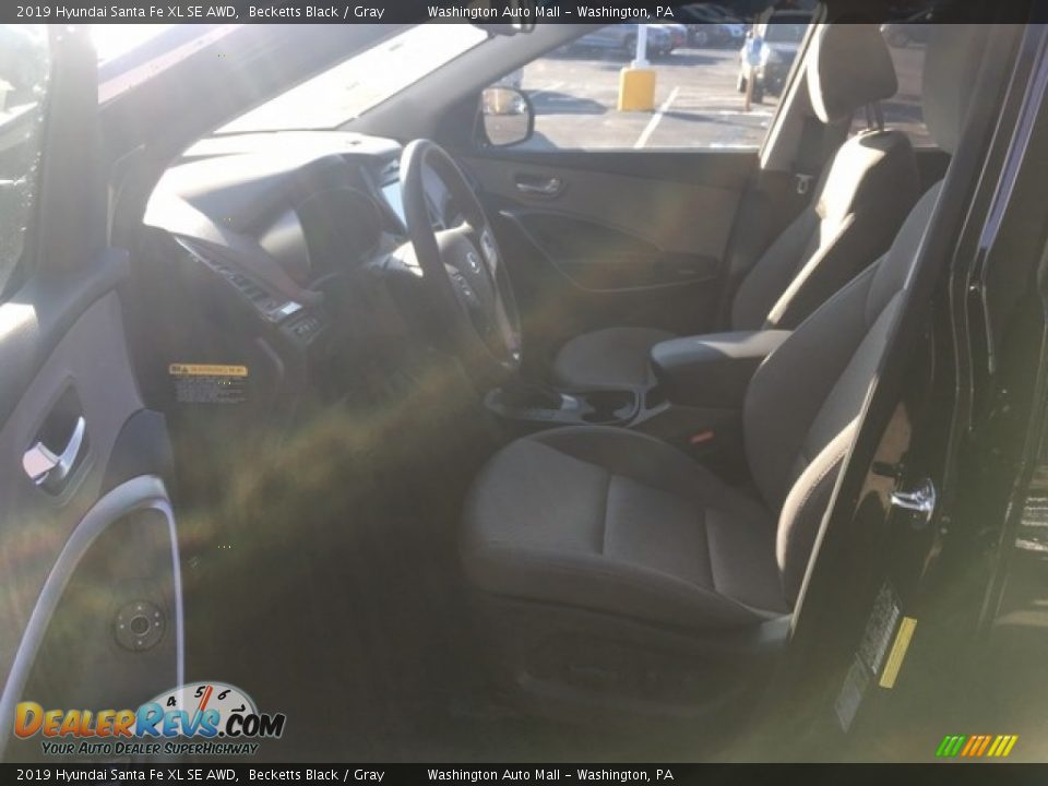 2019 Hyundai Santa Fe XL SE AWD Becketts Black / Gray Photo #11