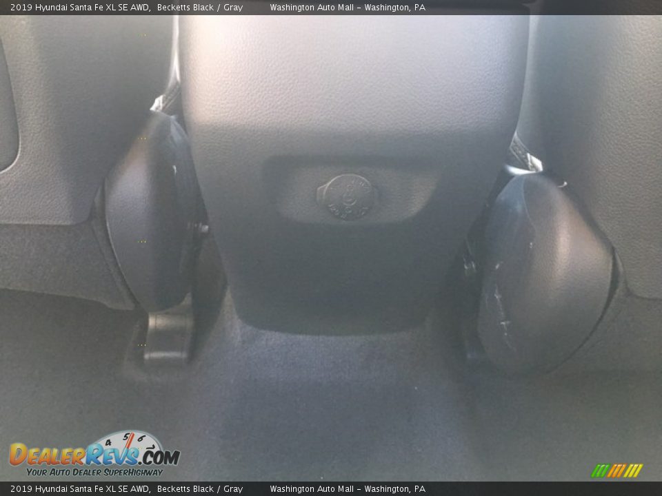 2019 Hyundai Santa Fe XL SE AWD Becketts Black / Gray Photo #17