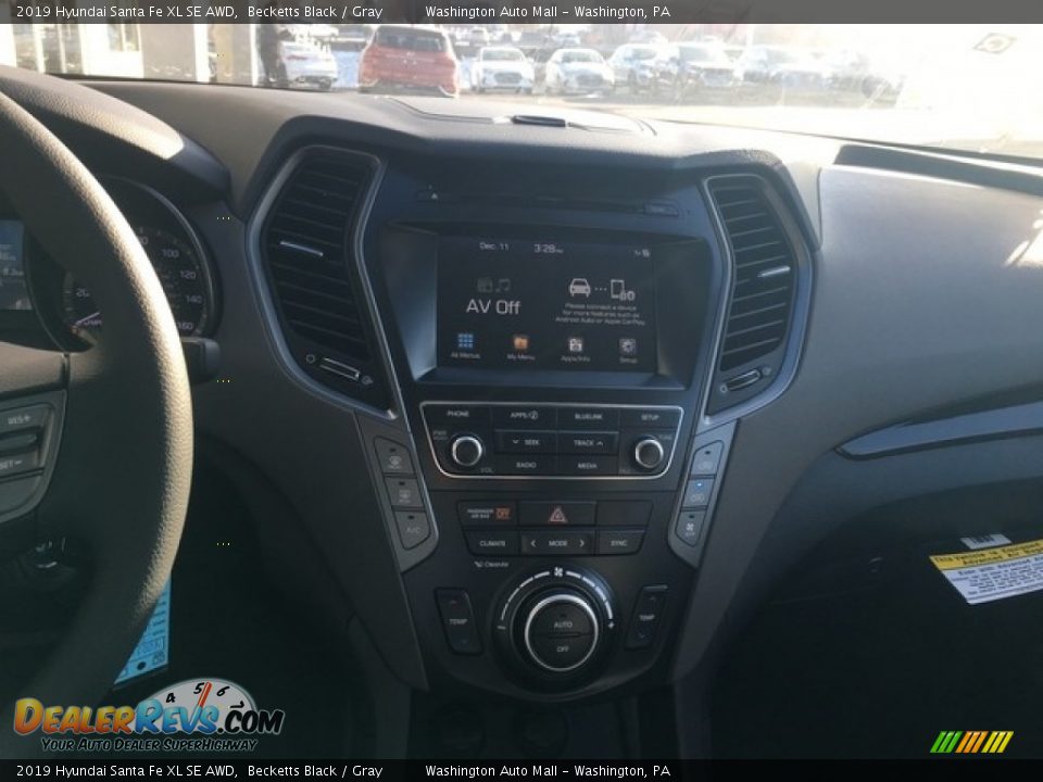 2019 Hyundai Santa Fe XL SE AWD Becketts Black / Gray Photo #23