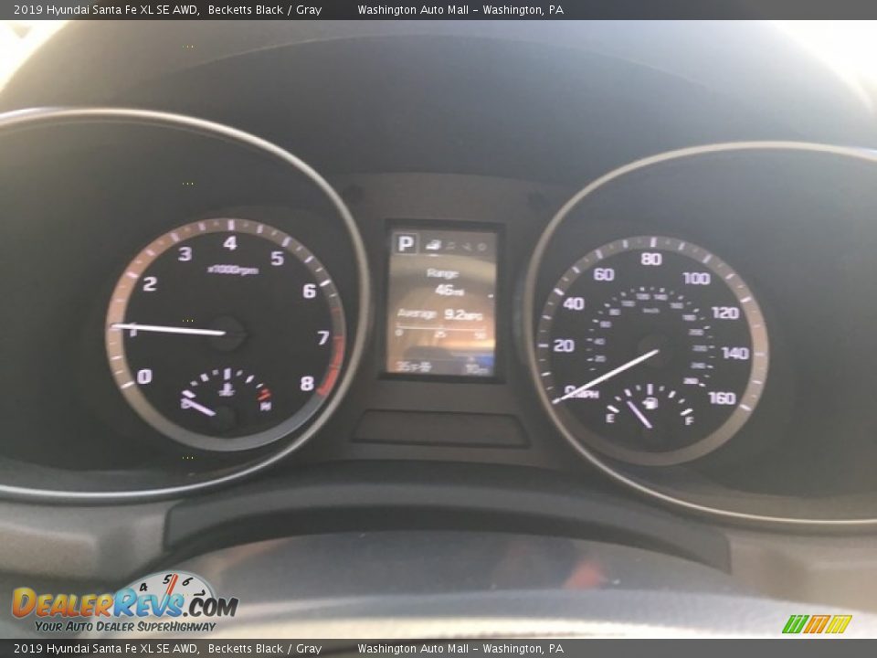 2019 Hyundai Santa Fe XL SE AWD Becketts Black / Gray Photo #25