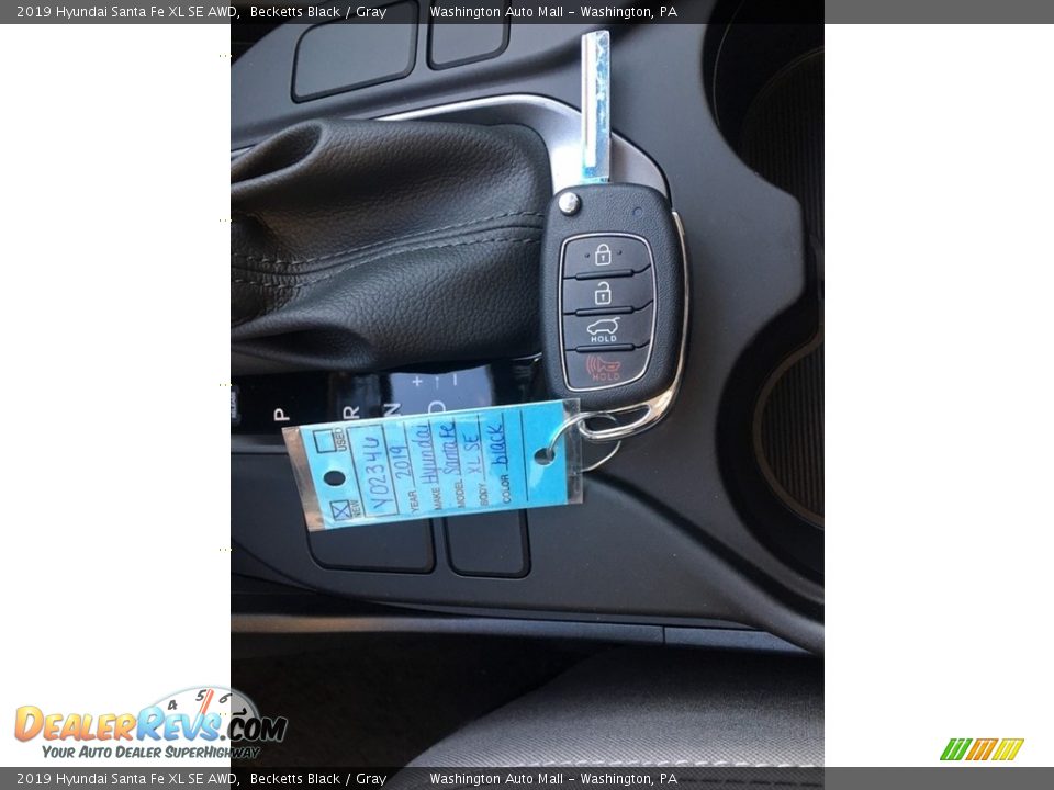 2019 Hyundai Santa Fe XL SE AWD Becketts Black / Gray Photo #27