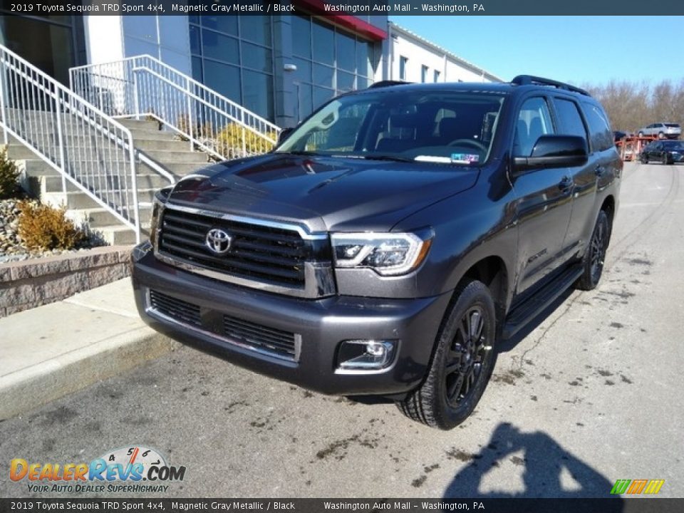 2019 Toyota Sequoia TRD Sport 4x4 Magnetic Gray Metallic / Black Photo #1
