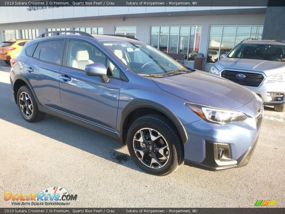 2019 Subaru Crosstrek 2.0i Premium Quartz Blue Pearl / Gray Photo #1