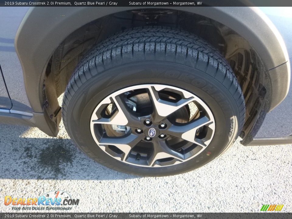 2019 Subaru Crosstrek 2.0i Premium Quartz Blue Pearl / Gray Photo #2