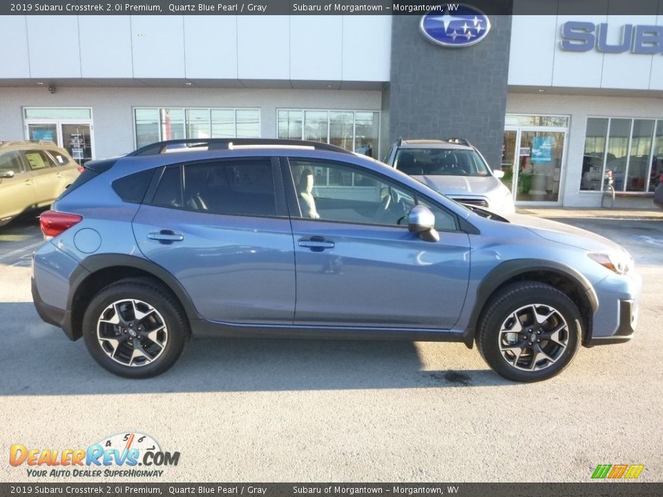 2019 Subaru Crosstrek 2.0i Premium Quartz Blue Pearl / Gray Photo #3