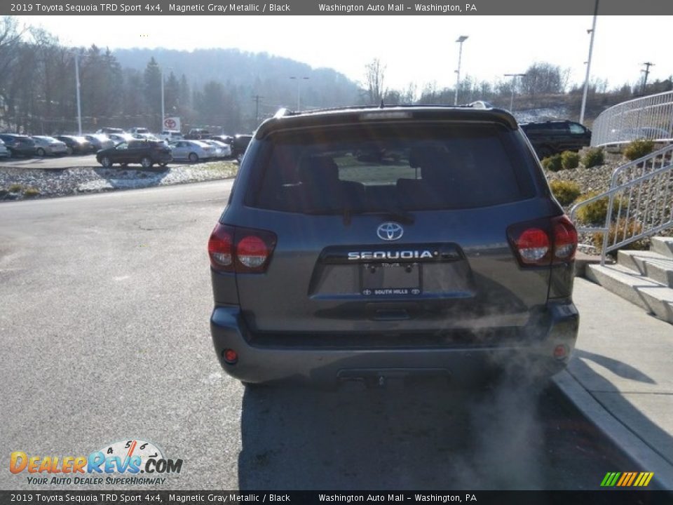 2019 Toyota Sequoia TRD Sport 4x4 Magnetic Gray Metallic / Black Photo #4