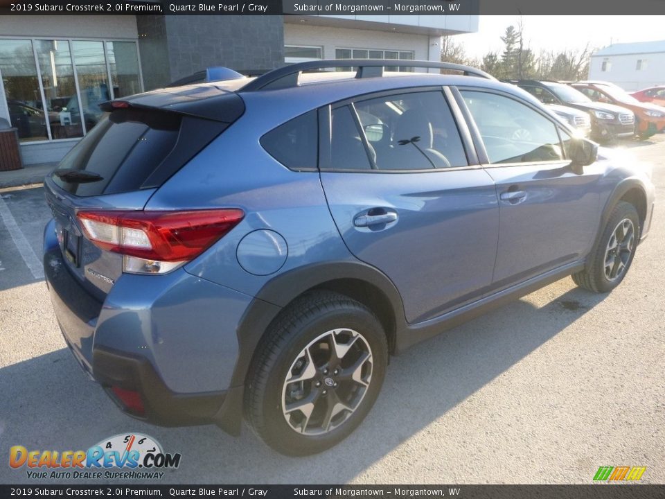 2019 Subaru Crosstrek 2.0i Premium Quartz Blue Pearl / Gray Photo #4