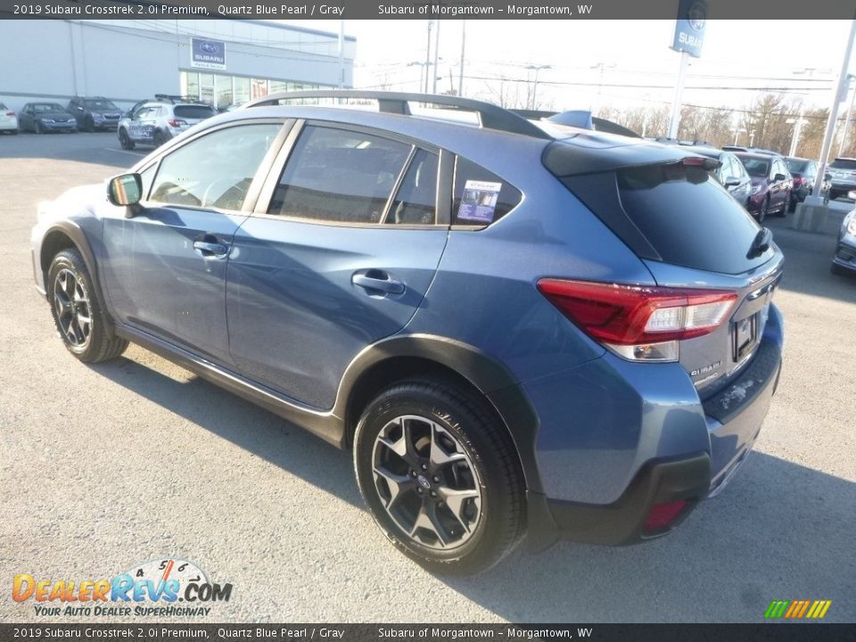 2019 Subaru Crosstrek 2.0i Premium Quartz Blue Pearl / Gray Photo #5