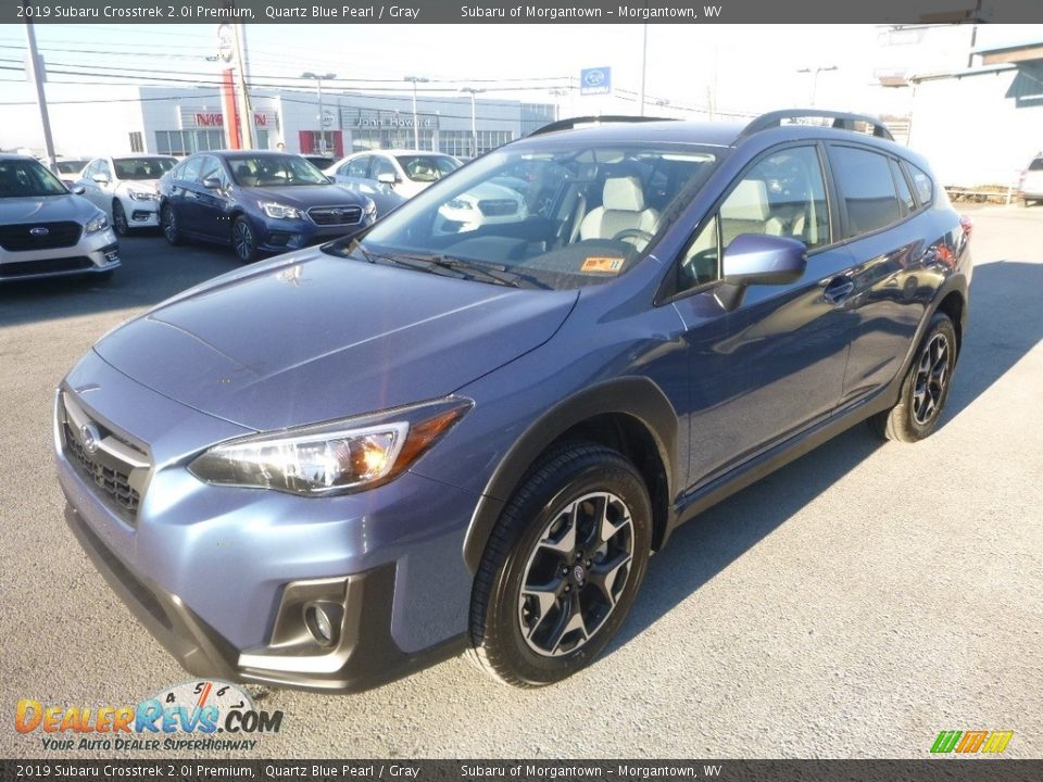 2019 Subaru Crosstrek 2.0i Premium Quartz Blue Pearl / Gray Photo #6
