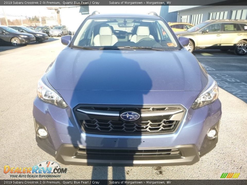 2019 Subaru Crosstrek 2.0i Premium Quartz Blue Pearl / Gray Photo #7