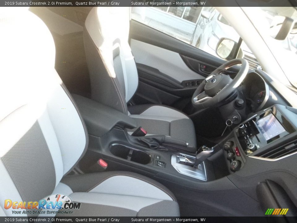 2019 Subaru Crosstrek 2.0i Premium Quartz Blue Pearl / Gray Photo #8