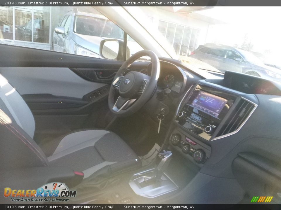 2019 Subaru Crosstrek 2.0i Premium Quartz Blue Pearl / Gray Photo #9