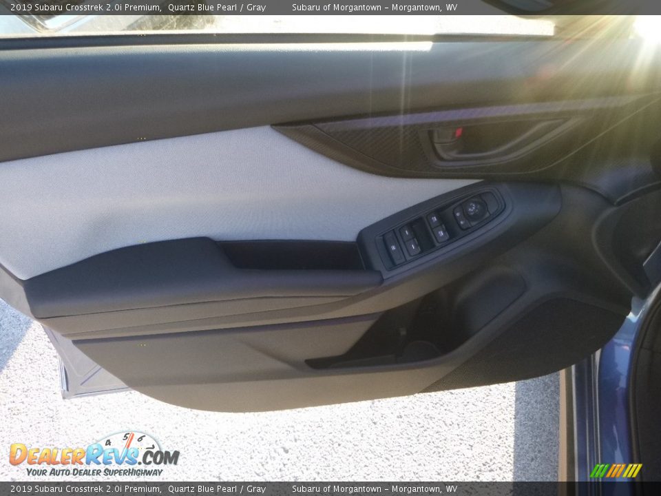 2019 Subaru Crosstrek 2.0i Premium Quartz Blue Pearl / Gray Photo #11