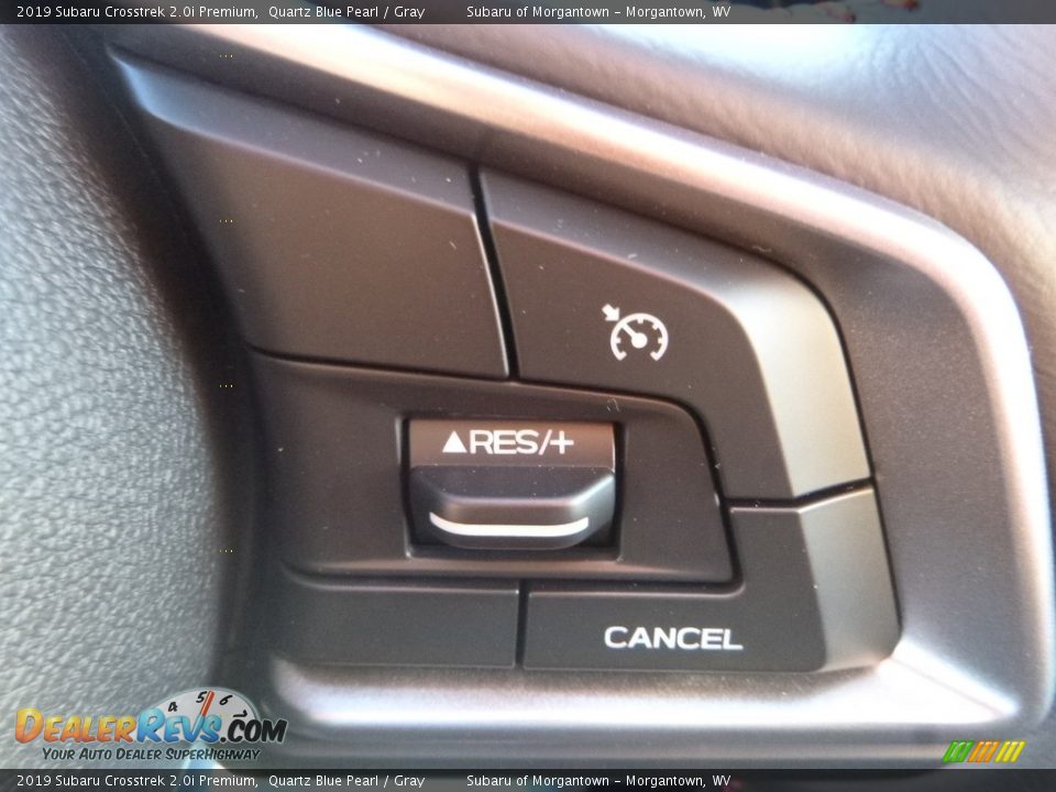 2019 Subaru Crosstrek 2.0i Premium Quartz Blue Pearl / Gray Photo #17