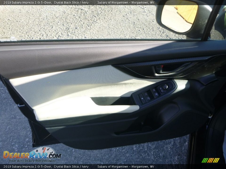 2019 Subaru Impreza 2.0i 5-Door Crystal Black Silica / Ivory Photo #13