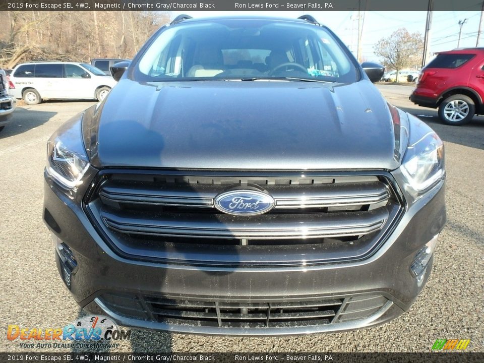 2019 Ford Escape SEL 4WD Magnetic / Chromite Gray/Charcoal Black Photo #8