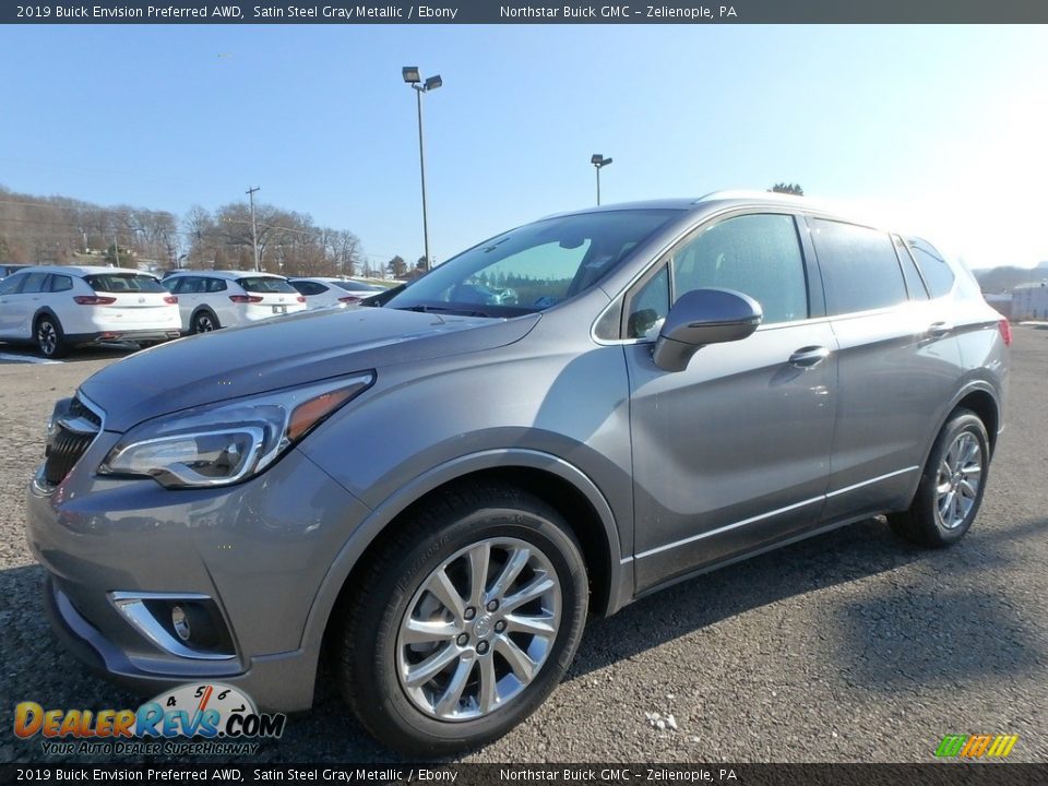 2019 Buick Envision Preferred AWD Satin Steel Gray Metallic / Ebony Photo #1