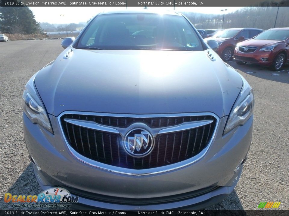 2019 Buick Envision Preferred AWD Satin Steel Gray Metallic / Ebony Photo #2
