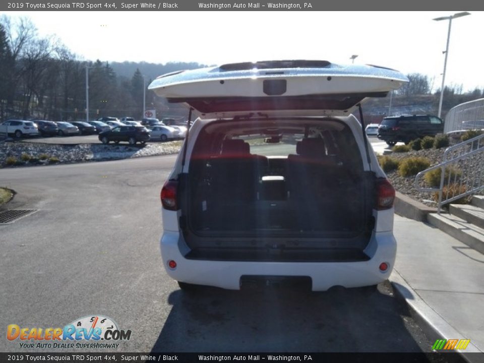 2019 Toyota Sequoia TRD Sport 4x4 Super White / Black Photo #5