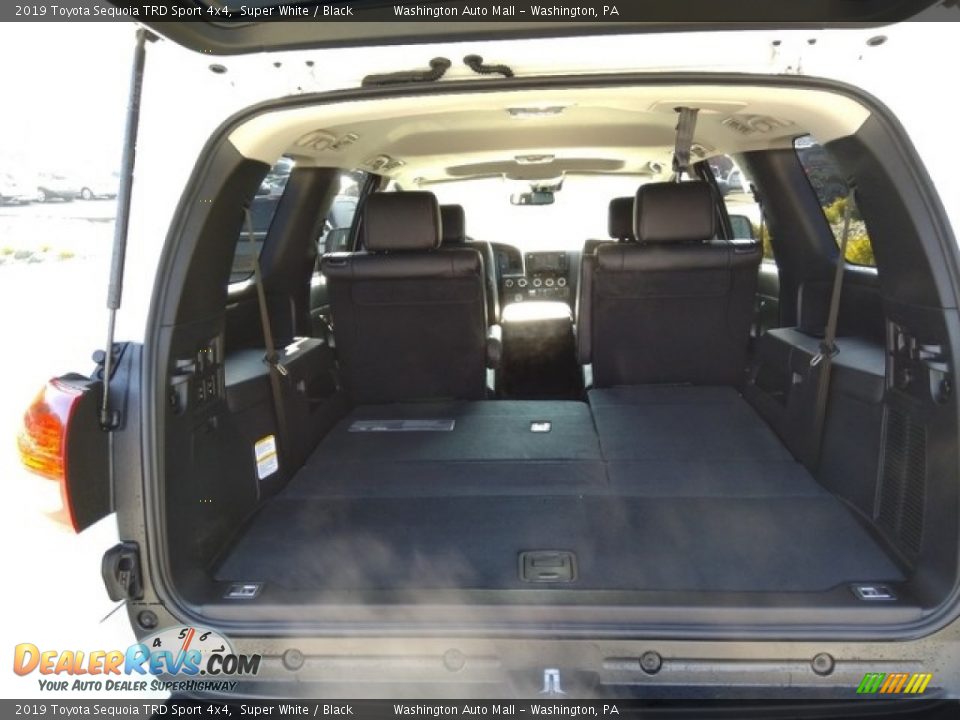2019 Toyota Sequoia TRD Sport 4x4 Super White / Black Photo #6