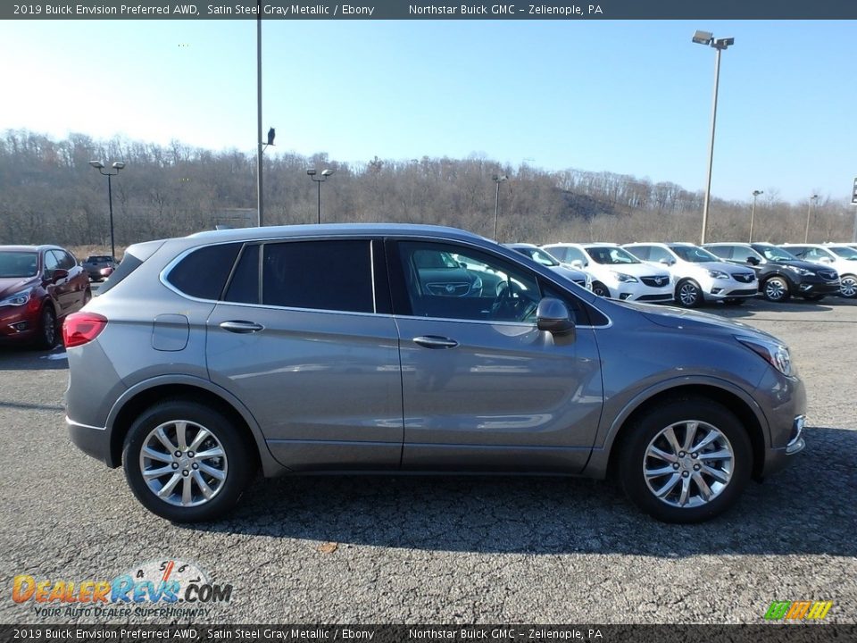2019 Buick Envision Preferred AWD Satin Steel Gray Metallic / Ebony Photo #4