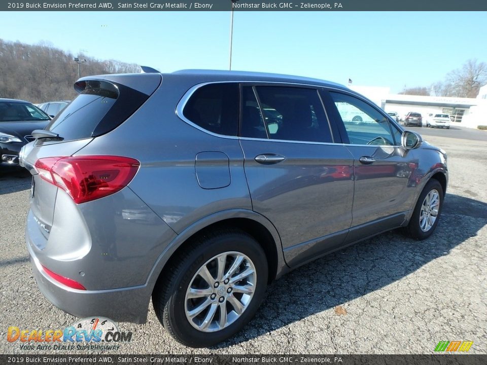 2019 Buick Envision Preferred AWD Satin Steel Gray Metallic / Ebony Photo #5